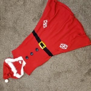 Santa dress ugly sweater party